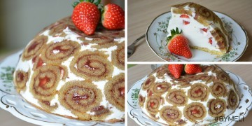 Charlotte Royale con Fragole