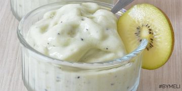 Lazy vegan ice cream